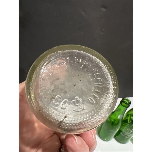 LOT WA Soda Bottles 7UP Coke-Cola Royal Crown Cola Vintage - Picture 13 of 16